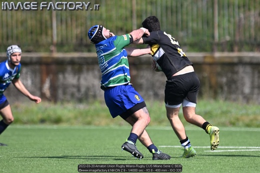 2022-03-20 Amatori Union Rugby Milano-Rugby CUS Milano Serie C 5639